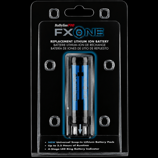 BaBylissPRO FXONE replacement lithium ion battery pack FXBB24 front packaging