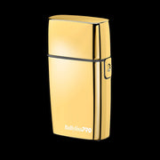 BaBylissPRO gold foil shaver side profile cordless professional barber shaver