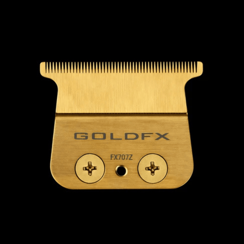 BaBylissPRO GoldFX Titanium T-Blade FX707Z replacement trimmer blade front view