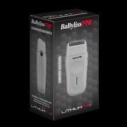 BaBylissPRO LithiumFX Plus Limited Edition packaging diagonal view on black background