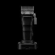 Black hair trimmer on a transparent background