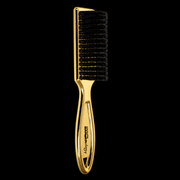 BaBylissPRO Metal Fade Brush Gold Professional Barber Brush Available at Primos Barber Supply