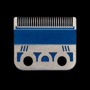 BaBylissPRO MIM fade blade cutter replacement blue titanium FX8022BL for smooth cutting performance