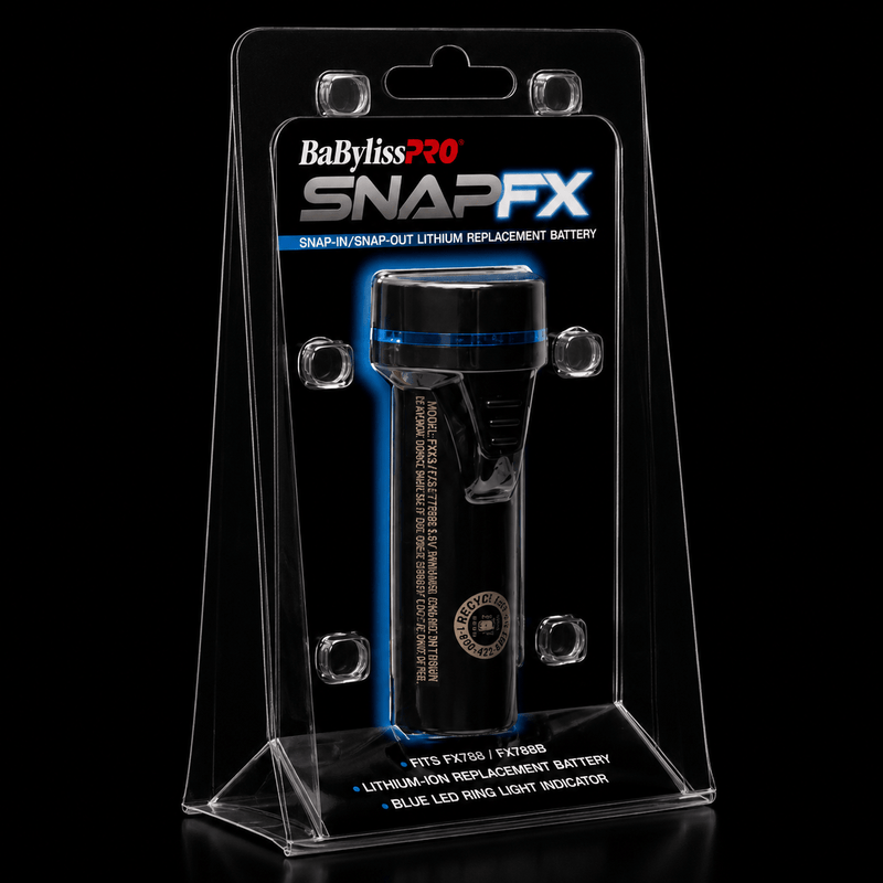 BaBylissPRO SnapFX Lithium Replacement Battery – front view standard capacity