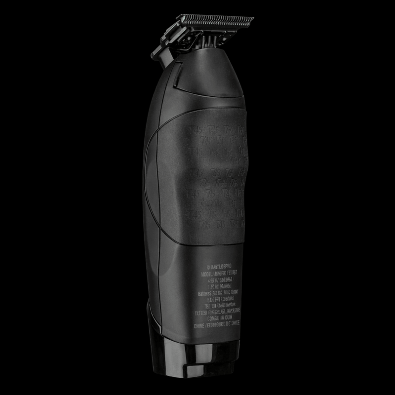Black hair clipper on a white background