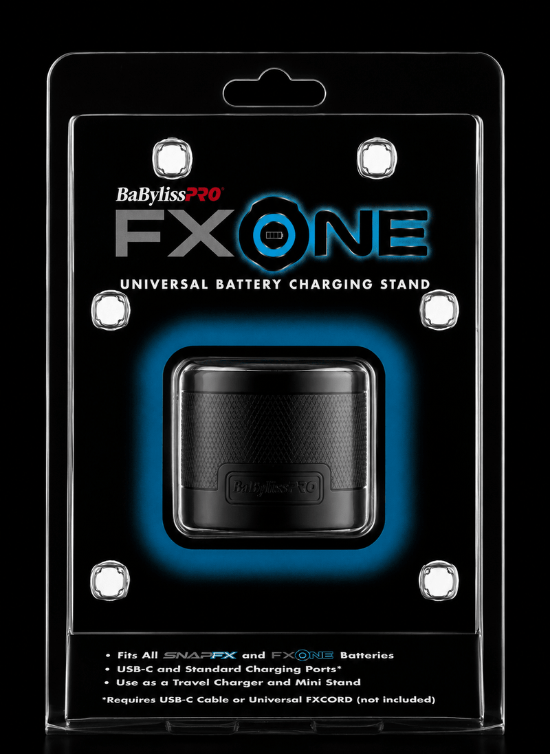 BaByliss Pro FX One universal battery charging stand packaging