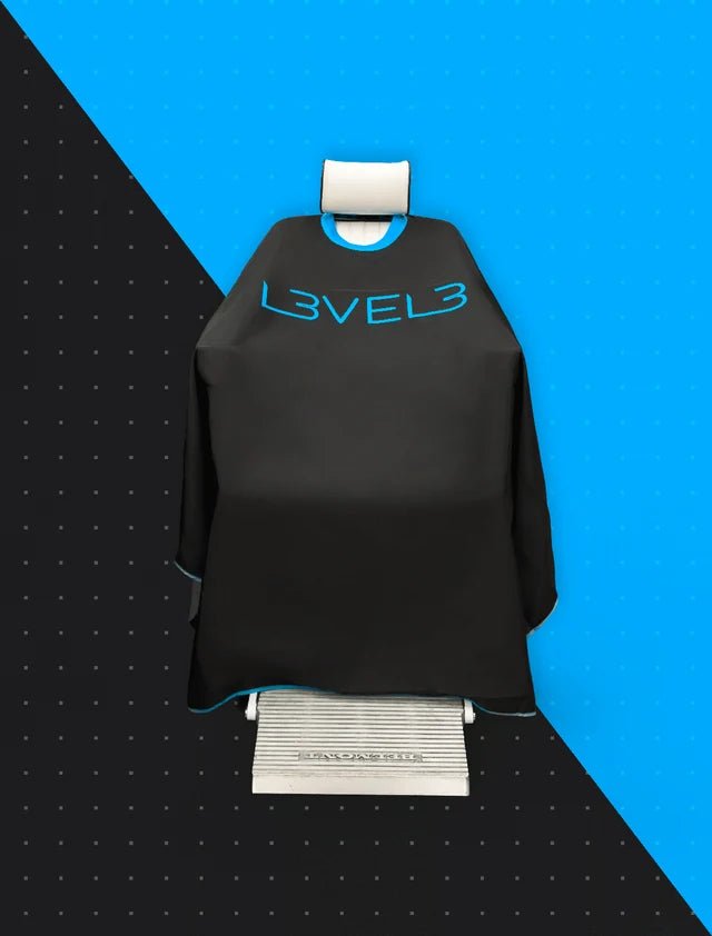 L3VEL3 Professional Rubber Neck Cutting Cape