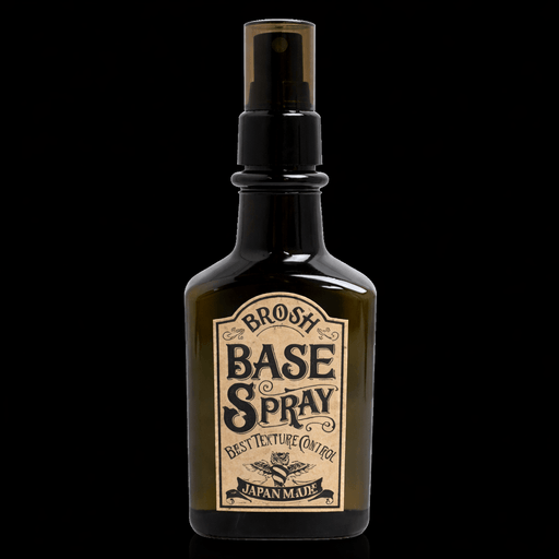Brosh Base Spray 6.76 oz texture control styling spray bottle front view black background