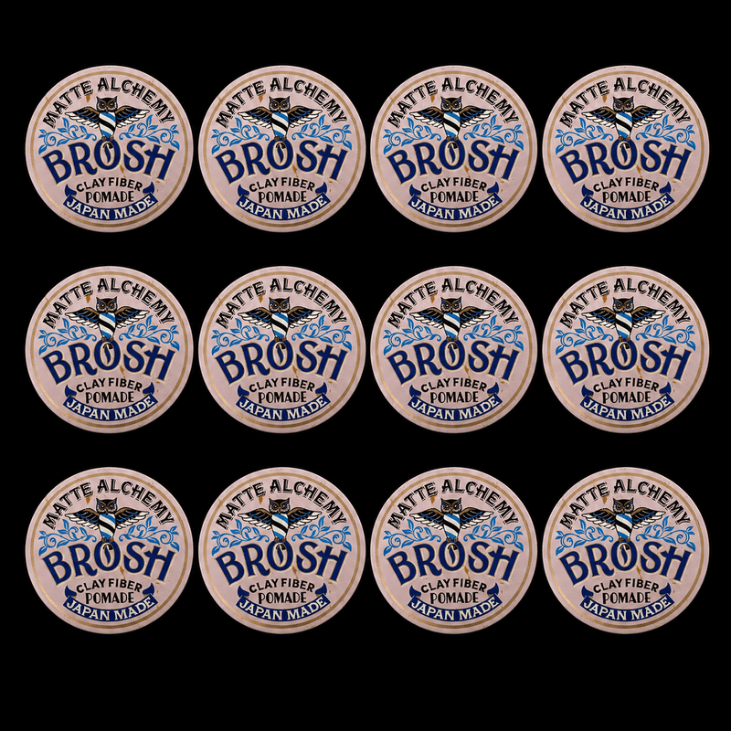 Brosh Clay Fiber Pomade Matte Alchemy Pink – case of 12 units