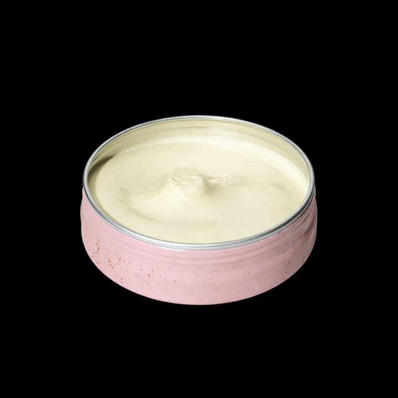 Brosh Clay Fiber Pomade Matte Alchemy Pink – container front view on black background