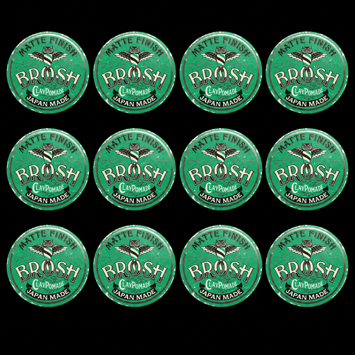 Brosh Clay Pomade Matte Finish Green – case of 12 units