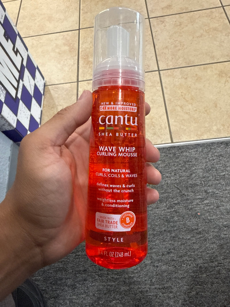Cantu Wave Whip Curling Mousse