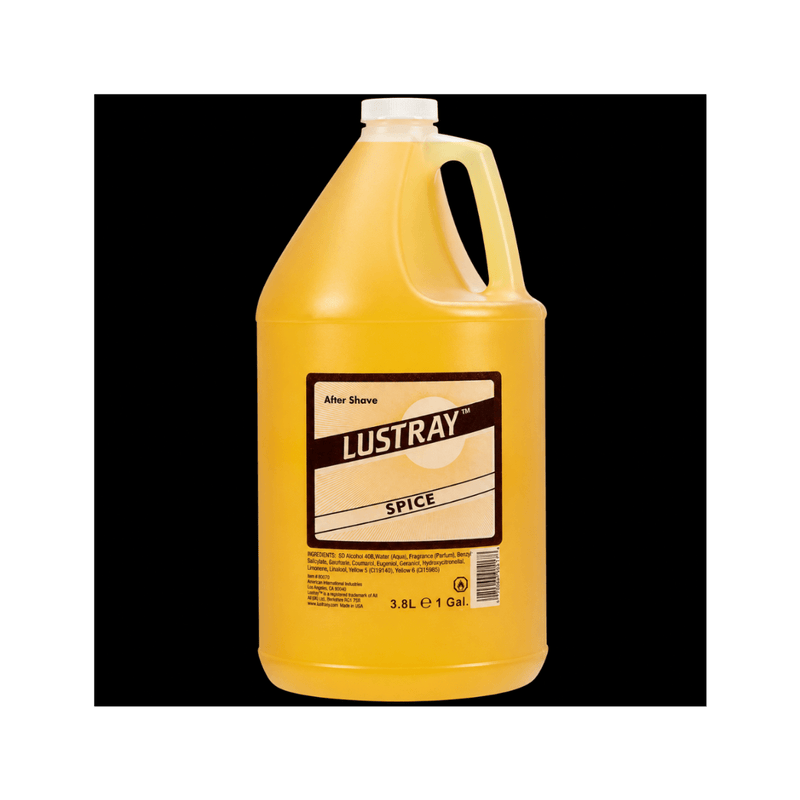 Clubman Lustray Spice After Shave 1 Gallon – bottle front view