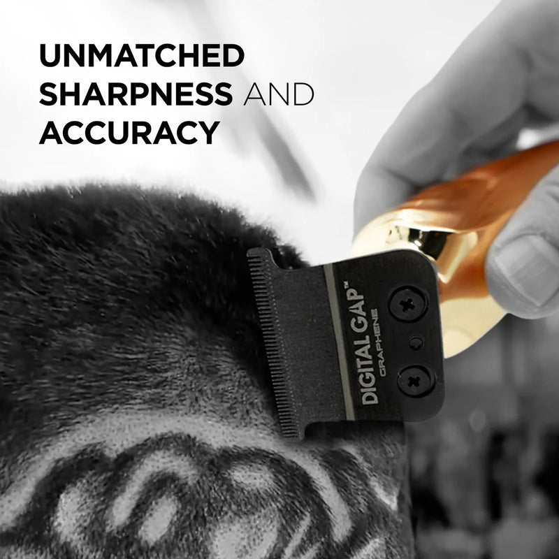 Cocco Digital Gap Graphene trimmer blade professional barber tool for lineups and detail work