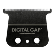 Cocco Digital Gap Ambassador Graphene trimmer blade close up sharp teeth precision barber blade