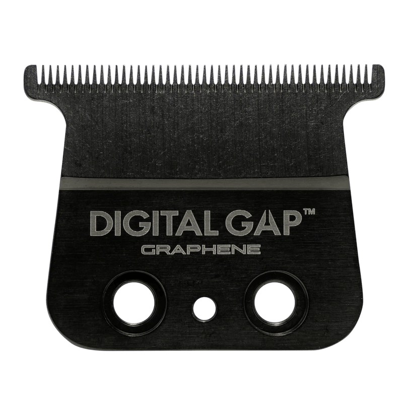 Cocco Digital Gap Ambassador Graphene trimmer blade close up sharp teeth precision barber blade