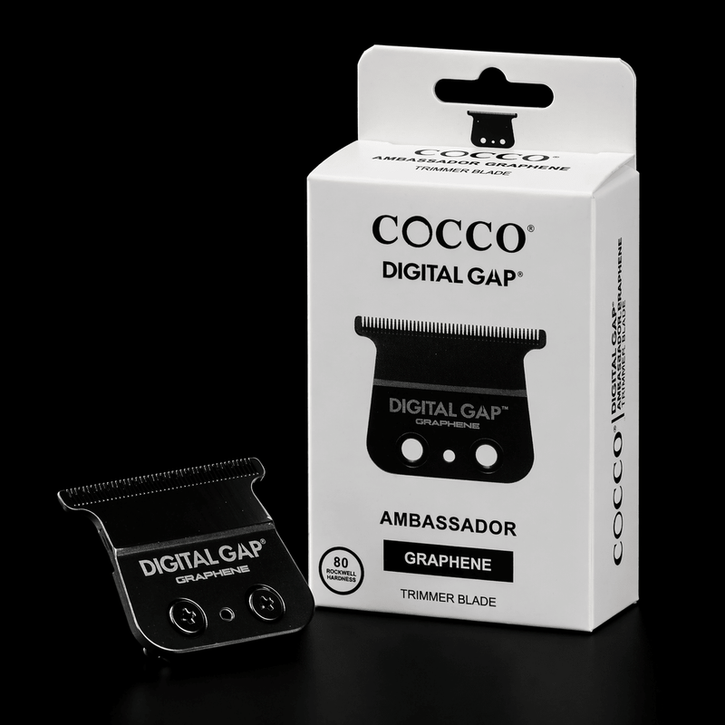 Cocco Digital Gap Ambassador Graphene trimmer blade with packaging professional barber replacement blade