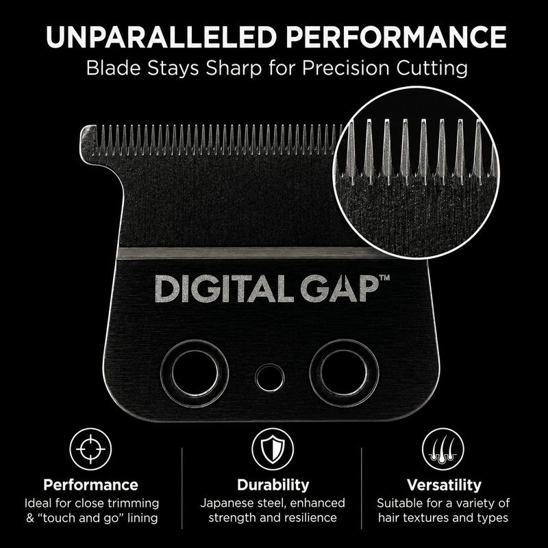 Cocco Digital Gap Standard Original trimmer blade with precision cutting performance graphic