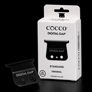 Cocco Digital Gap Standard Original Trimmer Blade DGST with retail packaging on black background
