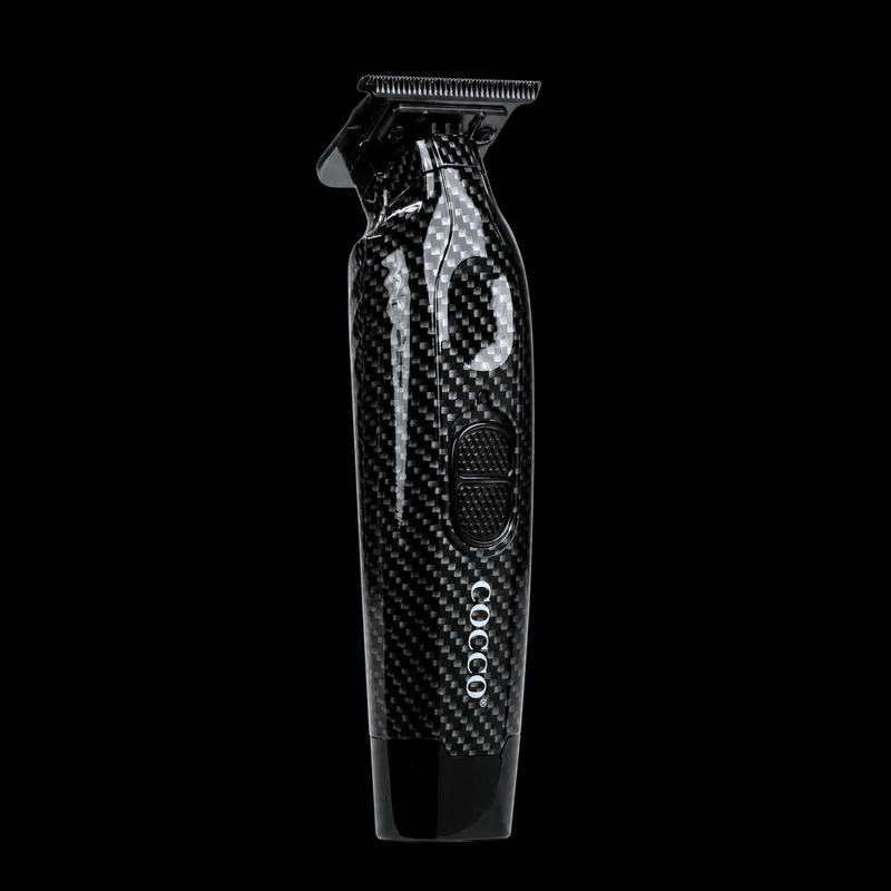 Cocco Hyper Veloce Pro Carbon Fiber Trimmer – graphene blade detail black background