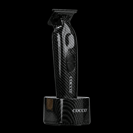 Cocco Hyper Veloce Pro Carbon Fiber Trimmer – on charging stand black background