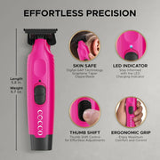 Cocco Hyper Veloce Pro Trimmer Pink – features highlighted gray background