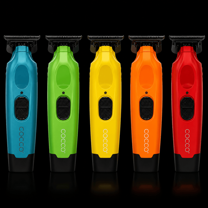 Cocco Hyper Veloce Pro Trimmer – all colors lineup black background