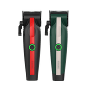 Cocco Veloce Lite cordless barber clipper black red and green white professional hair clipper