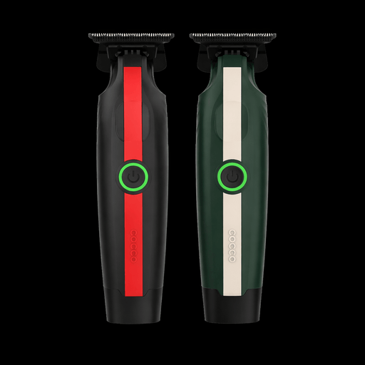 Cocco Veloce Lite Trimmer black and green cordless professional barber trimmer