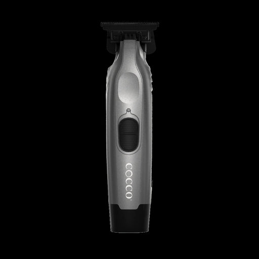 Cocco Veloce Pro Trimmer matte grey front view cordless barber detailing trimmer
