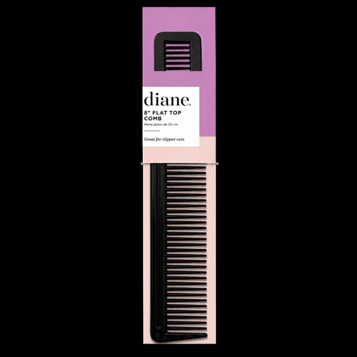 Diane Flat Top Comb 8 inch professional styling comb