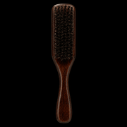 Diane Oak Wood 2-in-1 Grooming Brush – back view