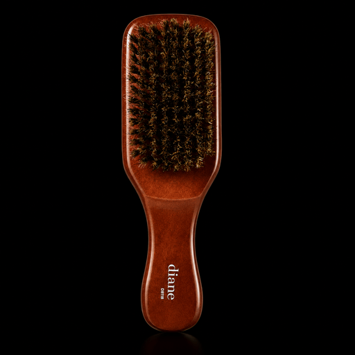 Diane Premium Boar Club Brush – front view black background