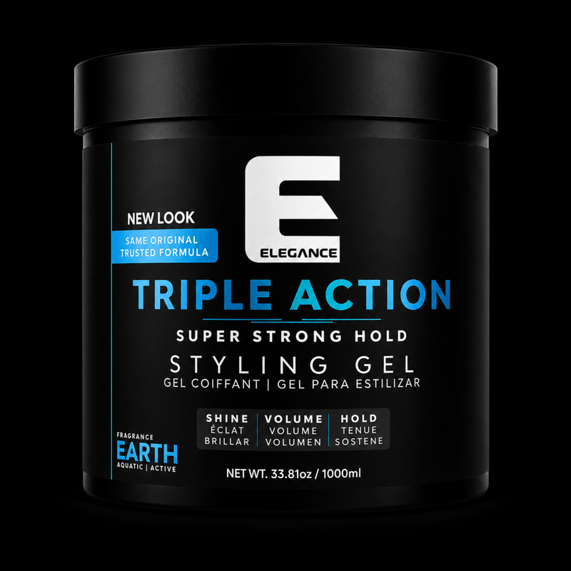 Elegance Triple Action Styling Gel Earth – main product view