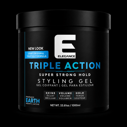 Elegance Triple Action Styling Gel Earth – main product view