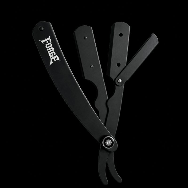 FORGE Butterfly Style Professional Straight Razor