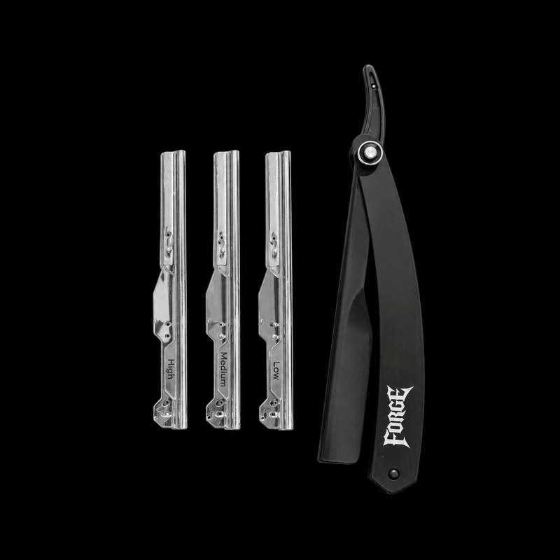FORGE Slide Style Straight Razor Holder