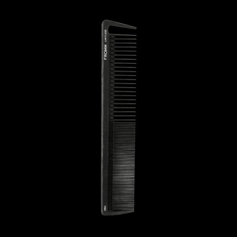 Fromm Limitless 7.5" Carbon Cutting Comb – anti-static heat resistant