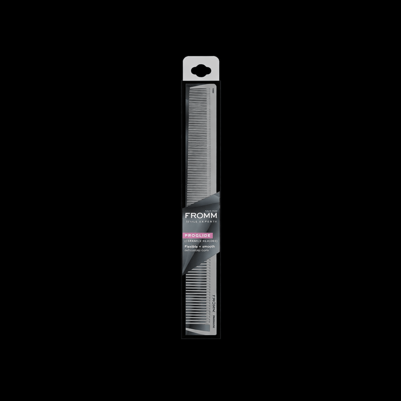 Fromm ProGlide Ceramic & Silicone 8.5" Cutting Comb – side view