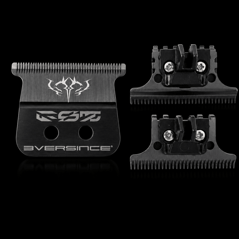 Gamma+ 3versince X-Pro Blade Kit – cutter system set on black background
