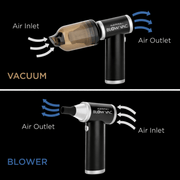 Gamma+ Blow Vac – dual function blower and vacuum system for barber tools