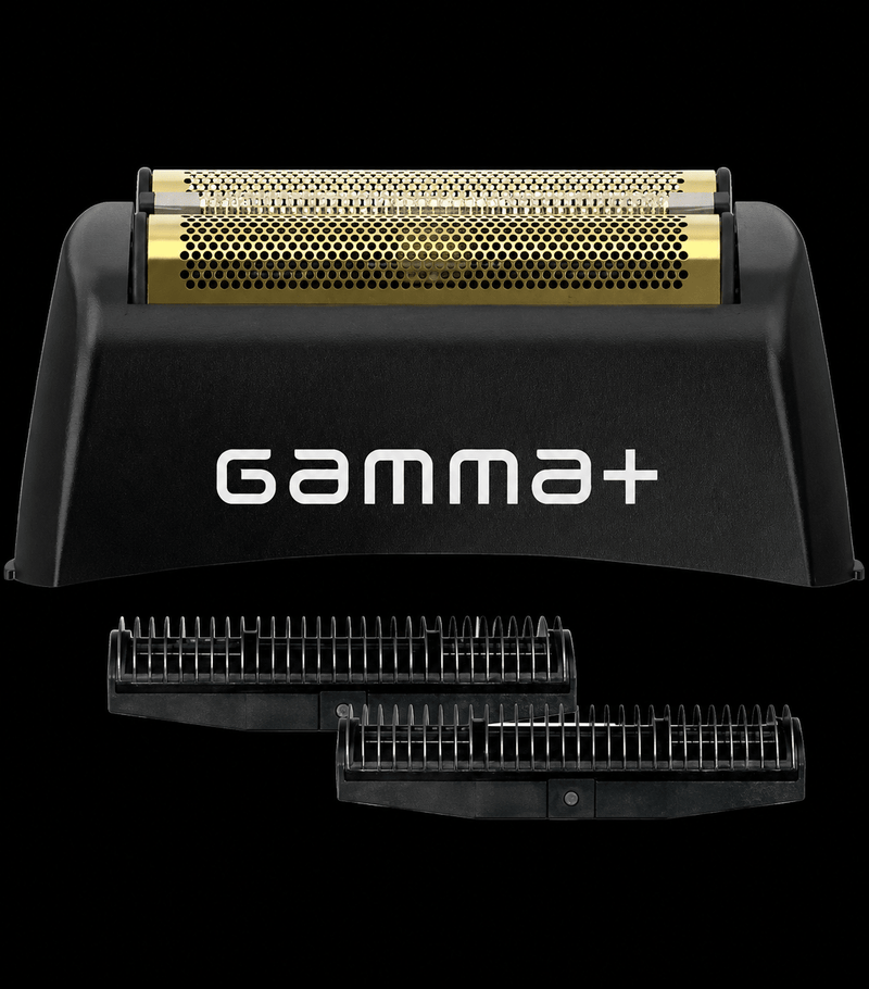 Gamma+ Boosted Replacement Gold Titanium Foil – shaver foil main view