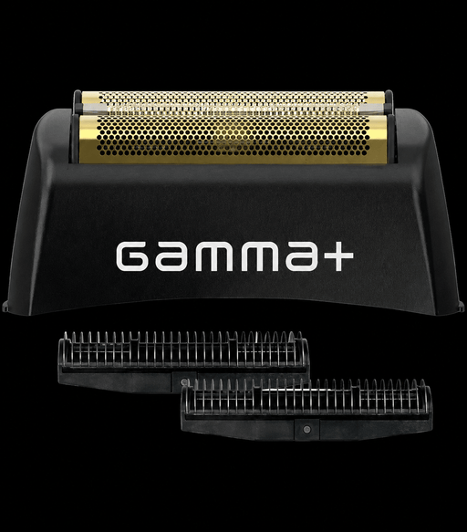 Gamma+ Boosted Replacement Gold Titanium Foil – shaver foil main view
