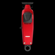 Gamma Plus Boosted cordless hair trimmer red edition front view precision lineup trimmer