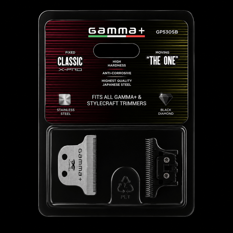 Gamma+ Classic X-Pro Black Diamond Blade Kit – packaging