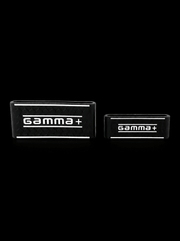 Gamma+ Clipper and Trimmer Grips Black White – main view