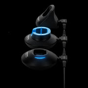 Gamma+ Connect3 charging system charging three barber tools simultaneously