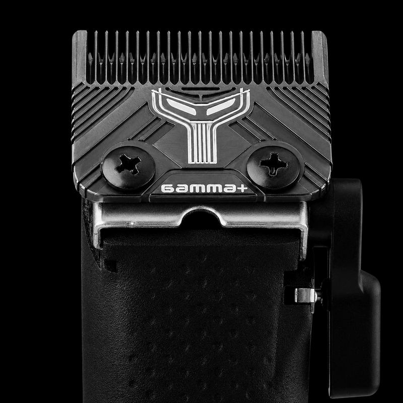 Gamma+ T1000 Echo Fade Blade Set – black blade set on black background