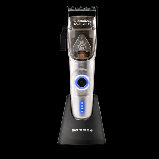 Gamma+ X-Ergo Clipper – professional barber clipper main view