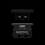 Gamma+ X-Pro Wide The One Replacement Trimmer Blade Black – front view